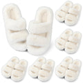Bridal Bliss 6-Pair Fuzzy Slippers Set