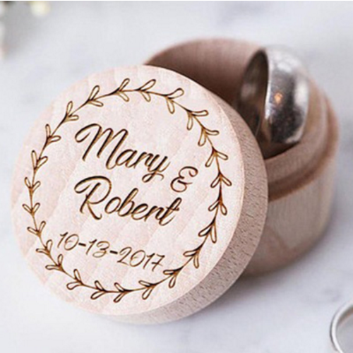 Custom Wooden Ring Box