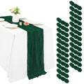 Emerald Gauze Table Runners
