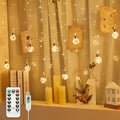 Curtain Fairy Lights - 9.8 FT with Remote
