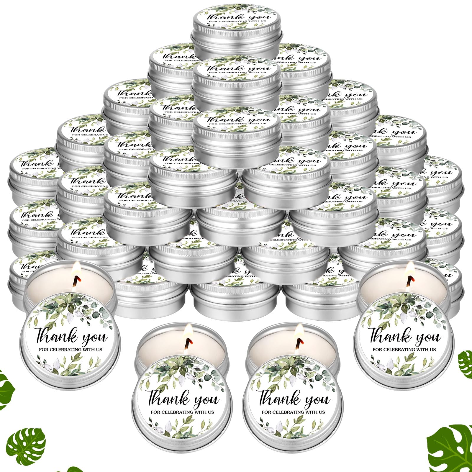 Wedding Favors for Guests- 1 Oz Lavender Scented Soy Wax Candle- Set of 50