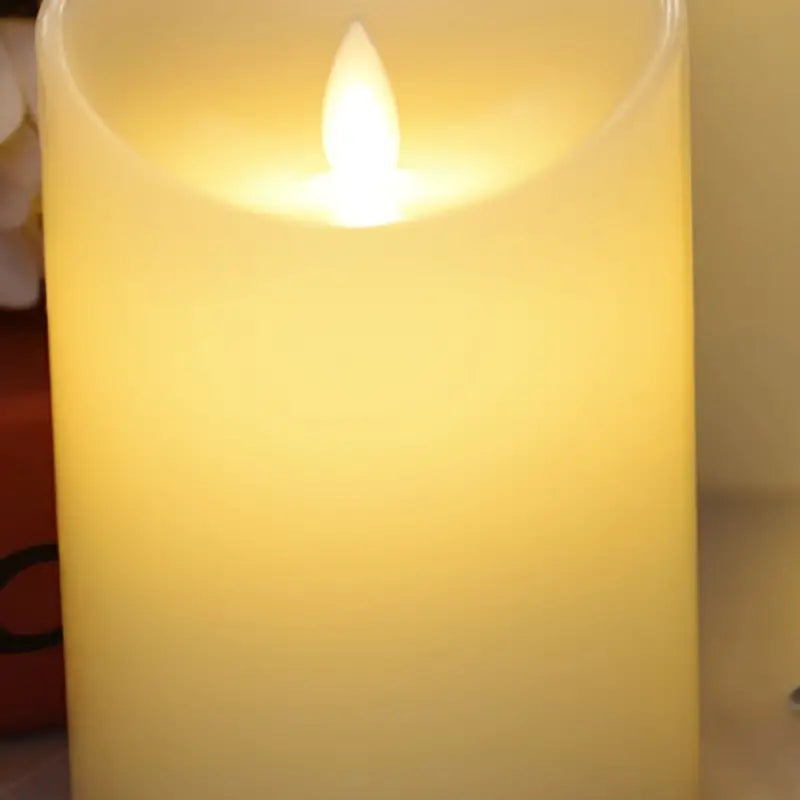LED Flameless Candles with Remote- Set of 3