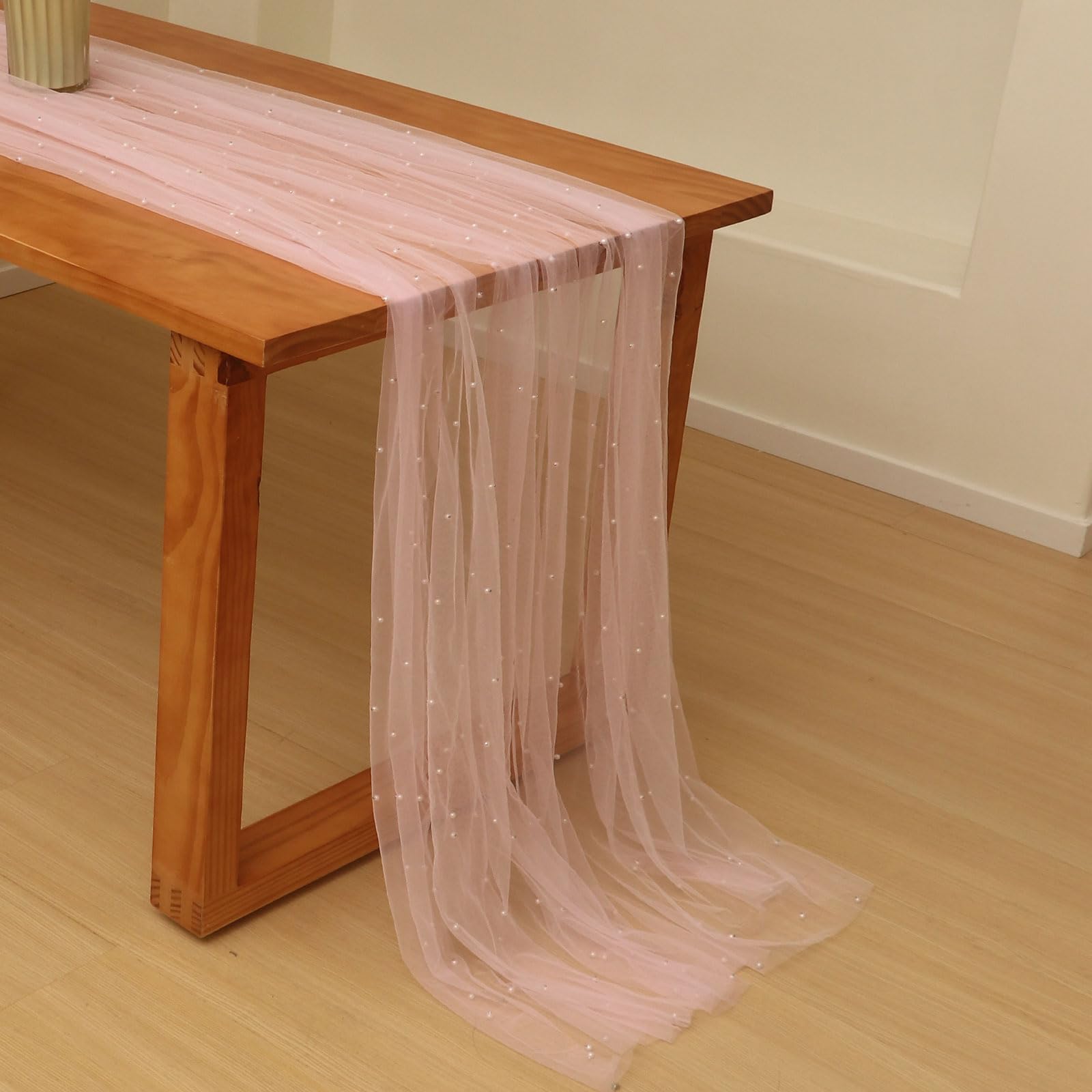 Pink Pearl Table Runner