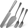 Elegant Wedding Cake Cutting and Serving Set