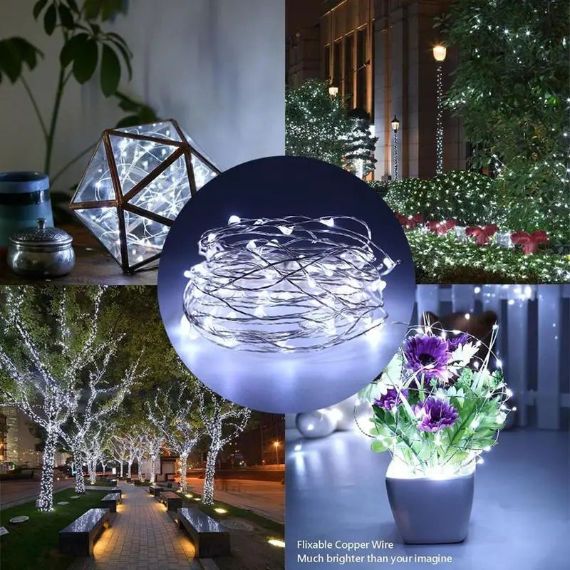 100 LED USB Fairy Lights with Remote Control