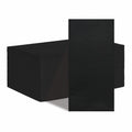 Black Linen-Feel Disposable Napkins - 100 Pack