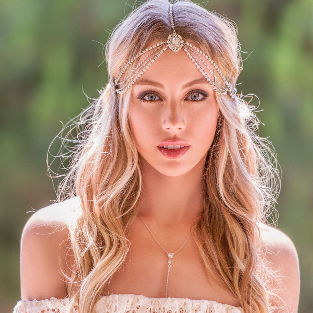 Rhinestone Hair Band Bridal Accessories