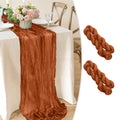 Terracotta Cheesecloth Runner 10ft