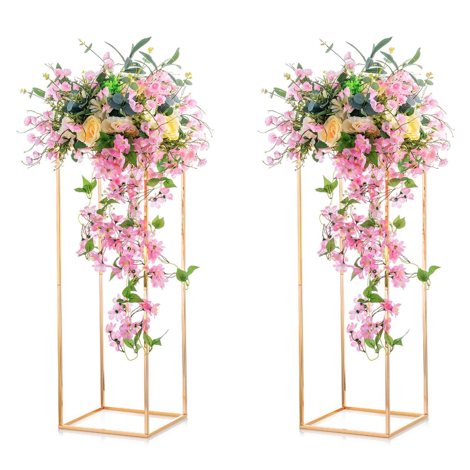 Gold Column Stands