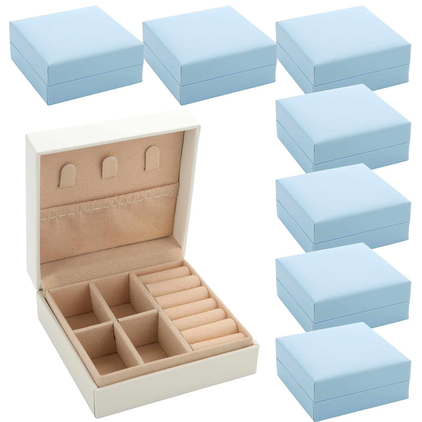 Chic Travel Jewelry Organizer Set - 8 Pack