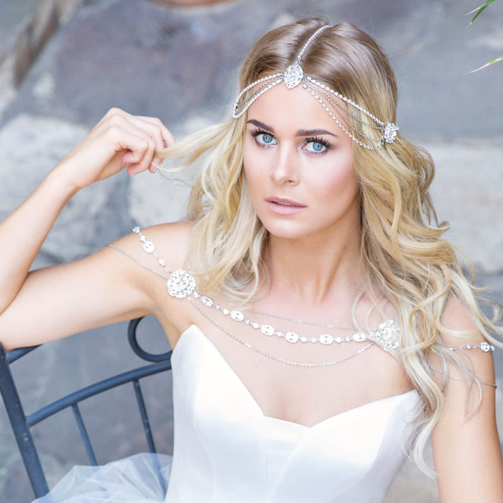 Rhinestone Hair Band Bridal Accessories
