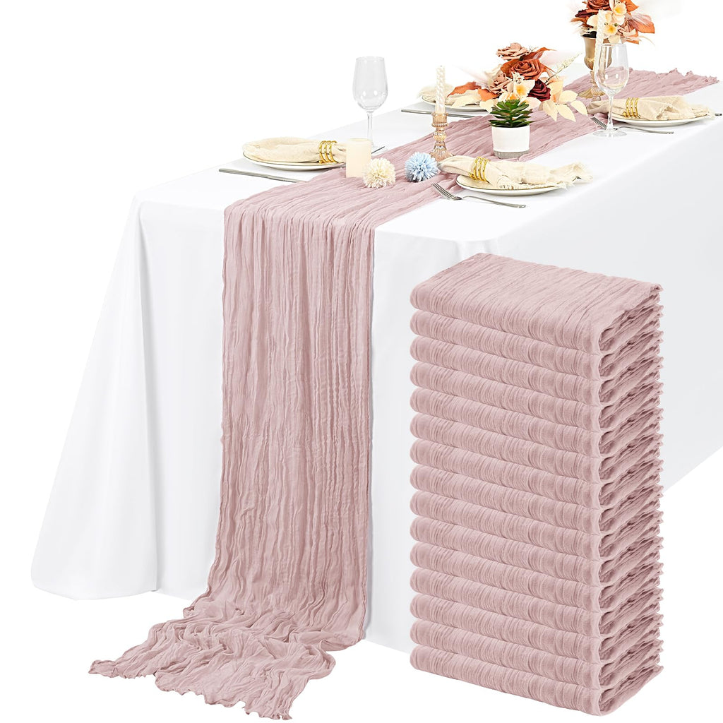 Dusty Pink Table Runner 15-Pack