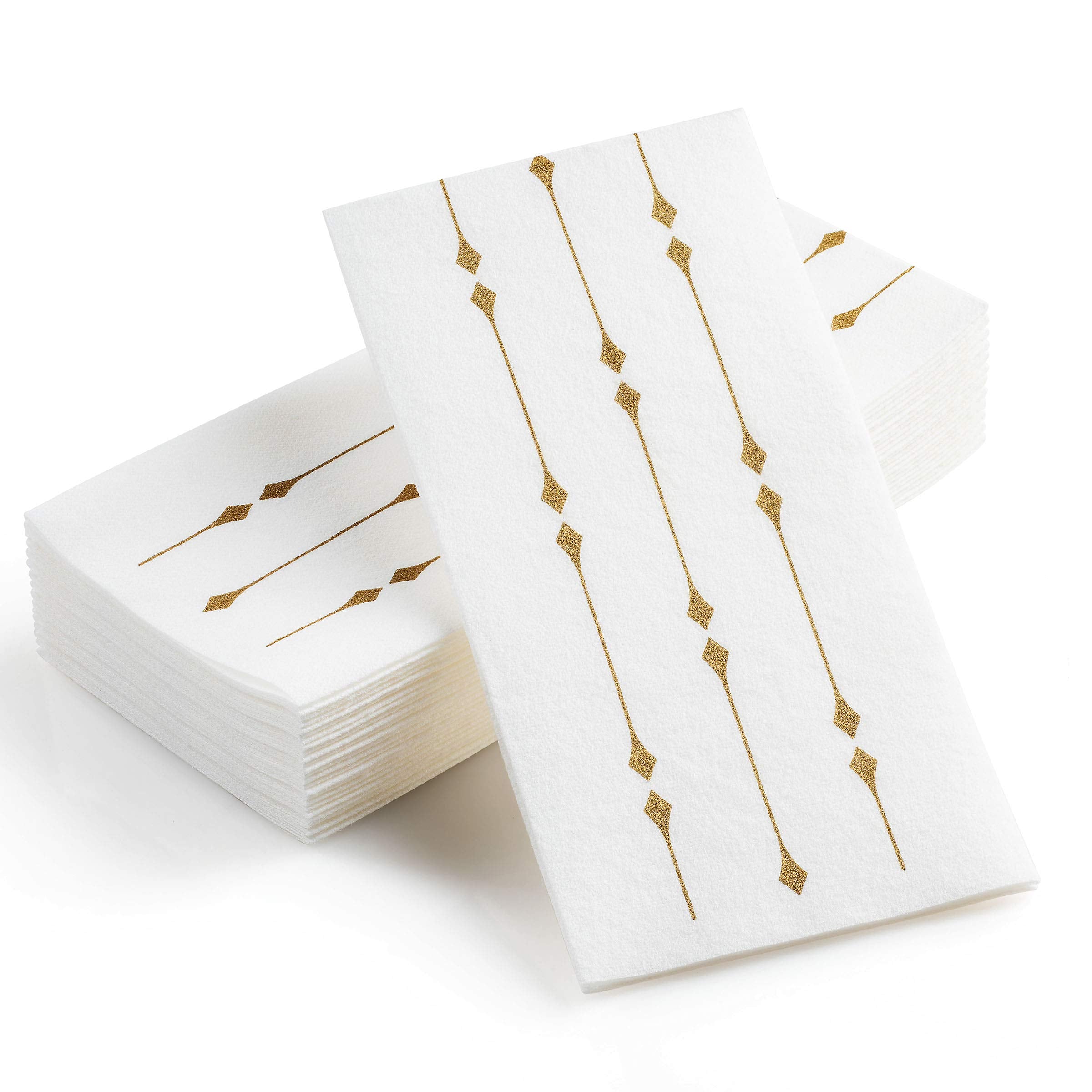 Elegant Disposable Linen-Feel Napkins 200 count