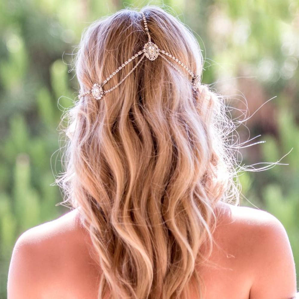 Rhinestone Hair Band Bridal Accessories