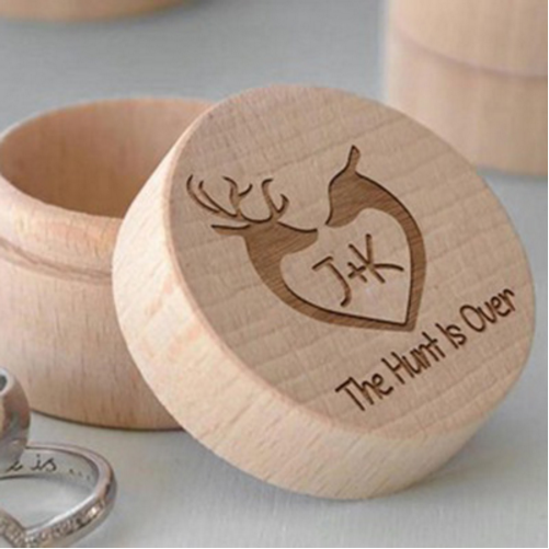 Custom Wooden Ring Box