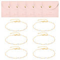 Bridesmaid Pearl Bracelet & Jewelry Bag Set