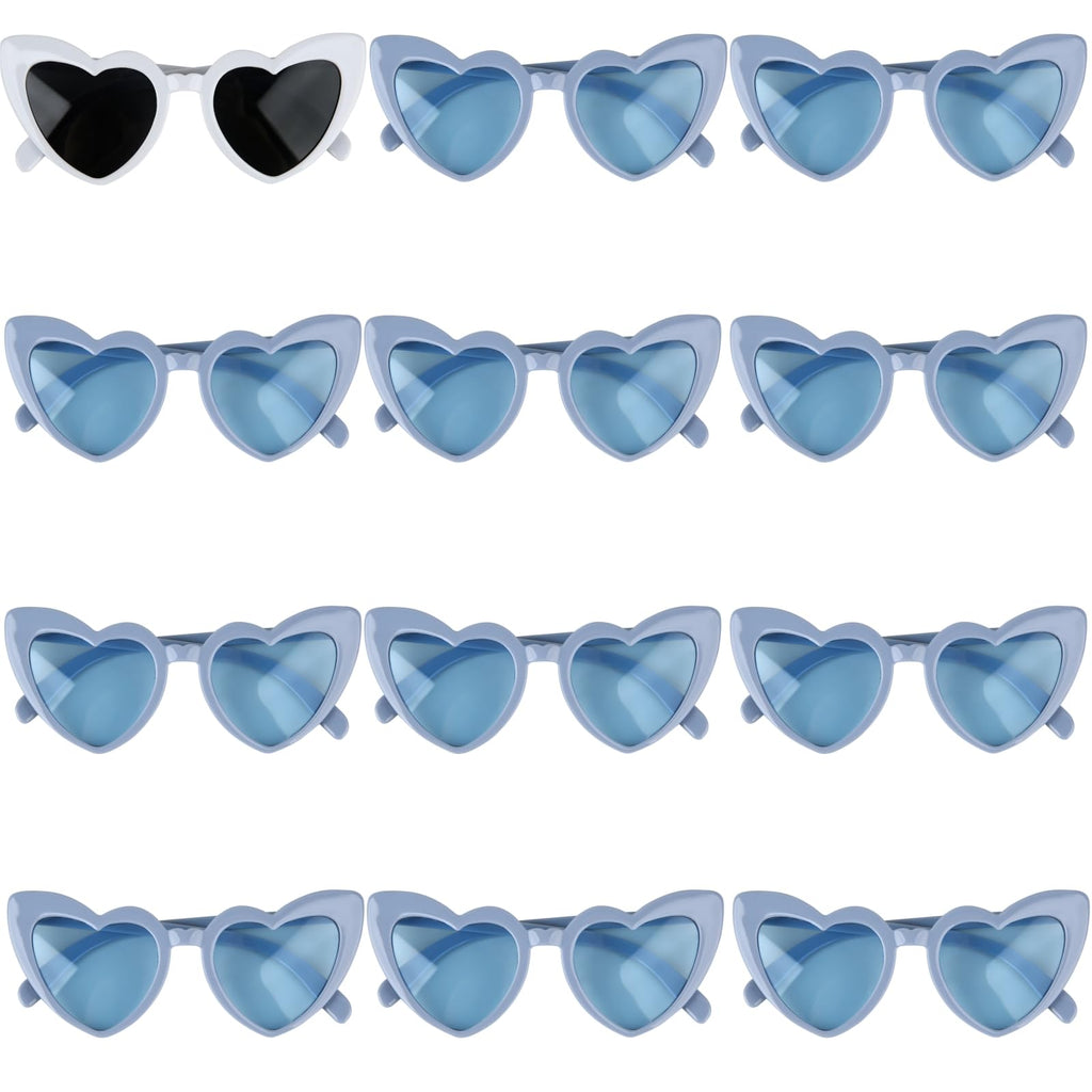 Bachelorette Party Heart Shaped Sunglasses- Set of 12