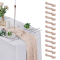 Ivory Gauze Table Runner 12-Pack