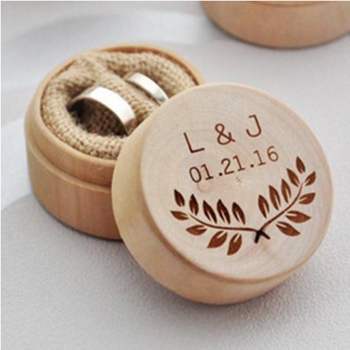 Custom Wooden Ring Box