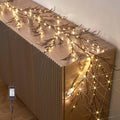 Lighted Brown Garland- 6 FT
