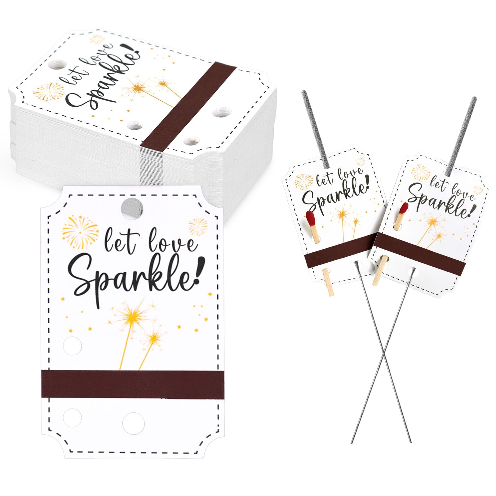 Wedding Send-Off Tags- Set of 80