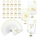 Gold Foil Table Numbers Set 1-25