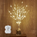 Lighted Birch Branches with Timer- 18IN