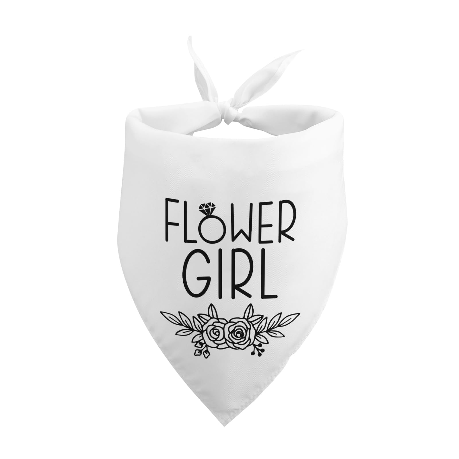 Flower Girl Wedding Bandana for Dogs