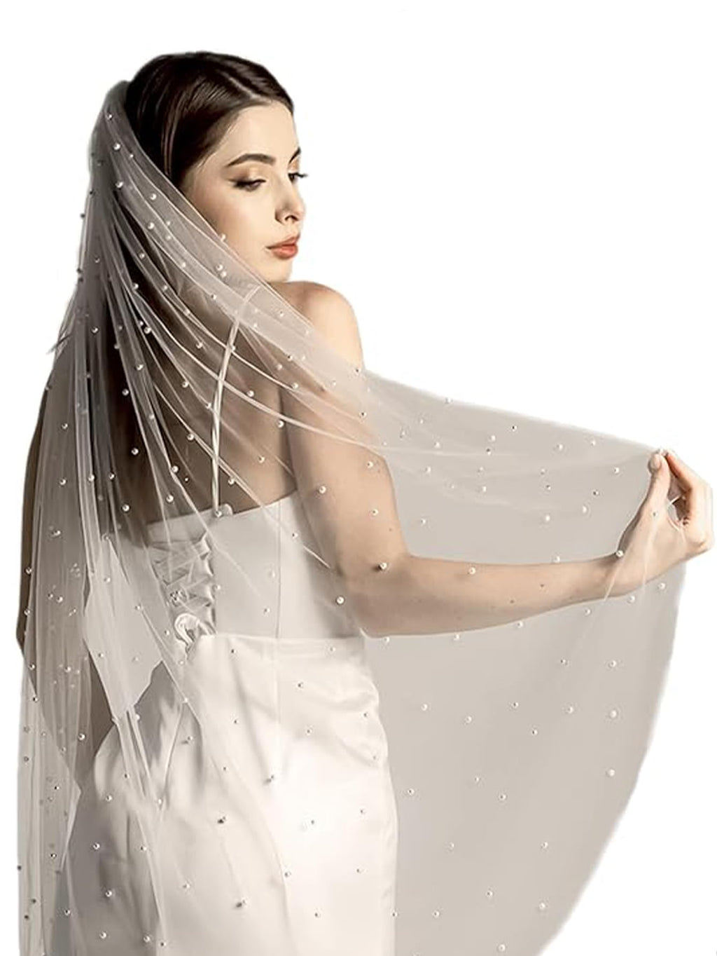Pearls Bridal Veil